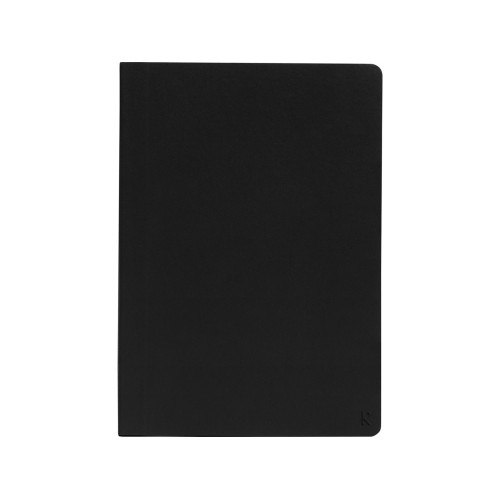 Блокнот с мягкой обложкой Karst формата A5, черный