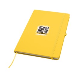 Блокнот Spectrum Plus формата A5 в твердой обложке - Желтый