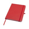 Teak блокнот А5 из переработан. материала в твердой обложке с линован. страницами - Красный