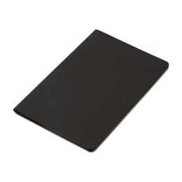 Блокнот "Audrey" А5 на сшивке в гибкой обложке софт-тач, черный