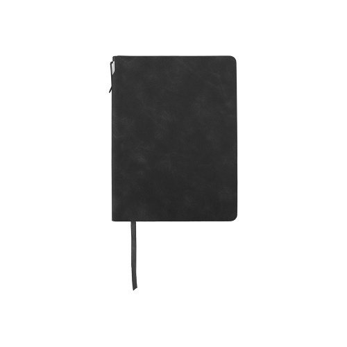 Блокнот А5 "Notepeno Max", 96 листов 80 гр/м2 белой FSC бумаги, черный