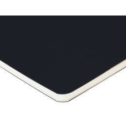 Скетчбук "Sketch & Art" в мягком переплете 147х210 мм, 32 л. бежевой бумаги 100 г/м2, черный