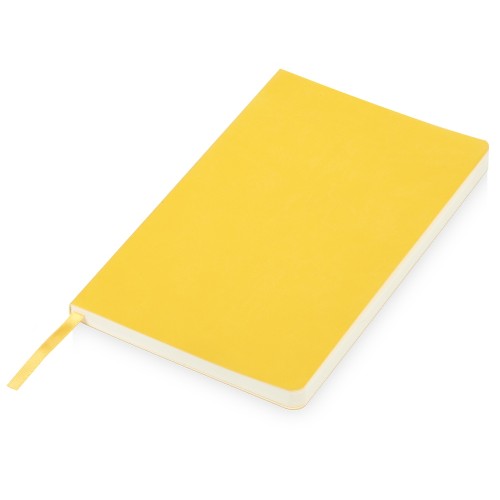 Блокнот "Softy 2.0", гибкая обложка A5, 80 листов, желтый