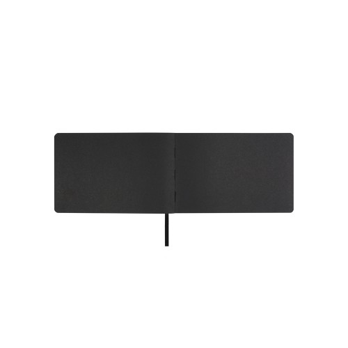 Скетчбук "Sketch & Art" в мягком переплете 210х140 мм, 48 л. черной бумаги 200 гр., черный