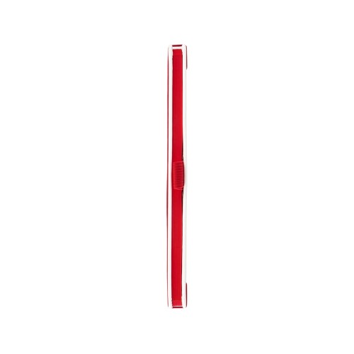 Блокнот "ColorNote White", твердая обложка A5, 80 листов, белый с красным