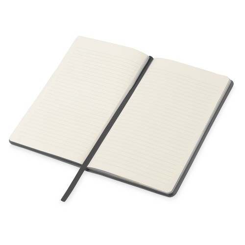 Блокнот «Notepeno» А5 с тонированными линованными страницами, серый