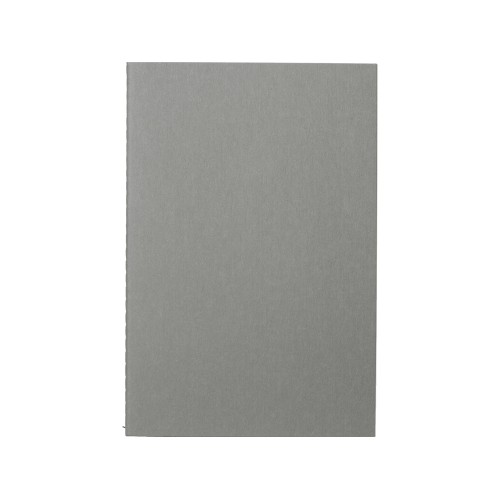 Блокнот "Monet", гибкая обложка A5 из моющегося крафта, 32 листа, серый
