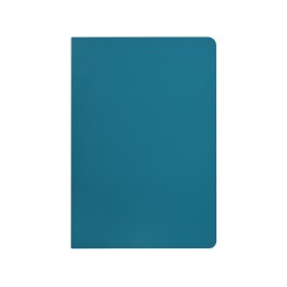 Бизнес-тетрадь А5 "Pragmatic Contrast", 40 листов в клетку, морская волна с черным срезом