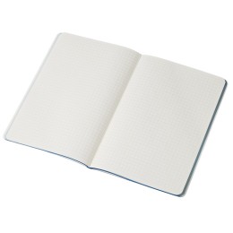 Блокнот "Audrey" А5 на сшивке в гибкой обложке софт-тач, синий