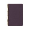 Бизнес тетрадь на гребне А5 "Pragmatic", 60 листов в клетку, фиолетовый