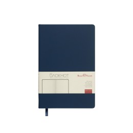 Блокнот А5 "Megapolis Velvet", темно-синий