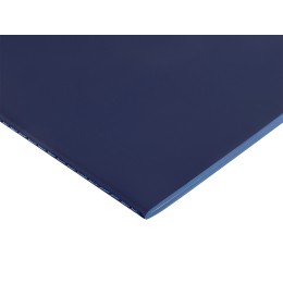 Бизнес-тетрадь А5 "Pragmatic Contrast", 40 листов в клетку, темно-синий с синим срезом