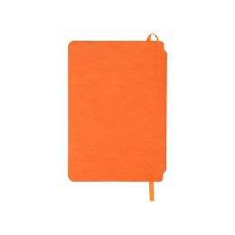 Блокнот «Notepeno» А5 с тонированными линованными страницами, оранжевый