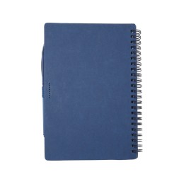 Slate многоразовый набор из блокнота в мягкой обложке и ручки - Темно - синий
