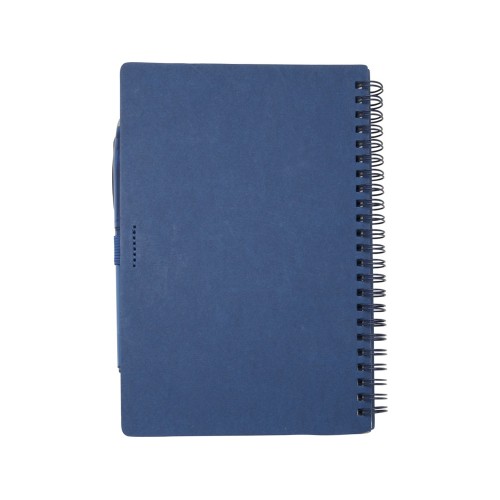 Slate многоразовый набор из блокнота в мягкой обложке и ручки - Темно - синий