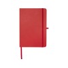 Teak блокнот А5 из переработан. материала в твердой обложке с линован. страницами - Красный
