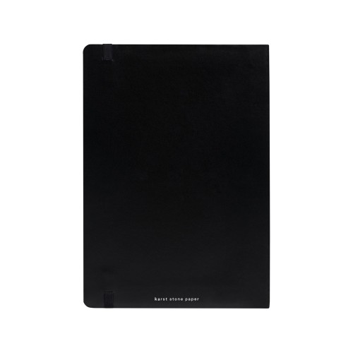 Блокнот с мягкой обложкой Karst формата A5, черный