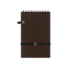 Блокнот B7 «Kaffi», темный кофе