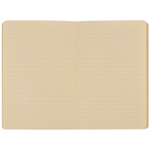 Блокнот А5 из переработанного тростника и RPET "Adiantum", 80 листов, гибкая обложка, красный