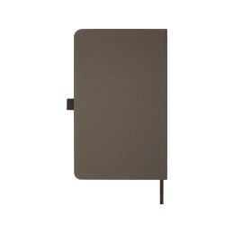 Блокнот Fabianna с мятой бумагой в твердой обложке, coffee brown