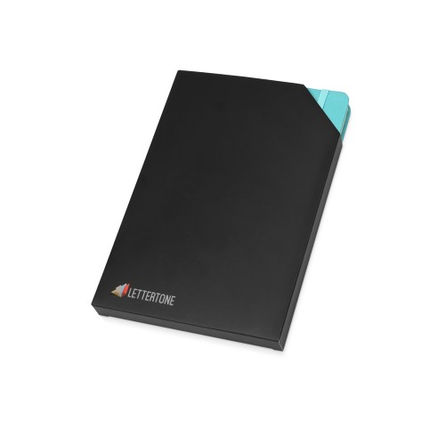 Блокнот А5 "Vision 2.0" ламинированной твердой обложке, голубой (Р)