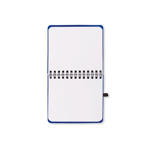 Блокнот А6 "Журналист" с ручкой, синий