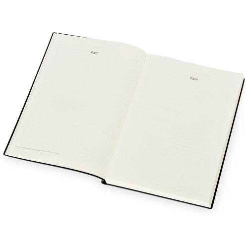 Бизнес блокнот "Supreme" с вставкой из софт-тача, гибкая обложка, 128 листов, серый