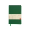 Блокнот А5 "Megapolis Flex Velvet", зеленый