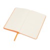 Блокнот «Notepeno» А5 с тонированными линованными страницами, оранжевый