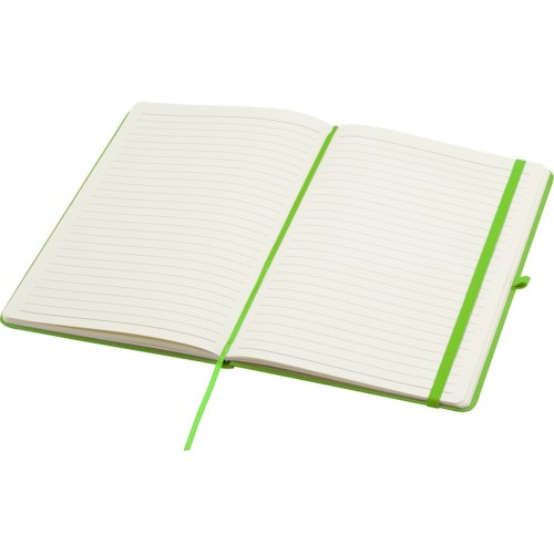 Блокнот Spectrum Plus формата A5 в твердой обложке - Зеленый лайм