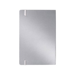 Блокнот классический офисный "Juan" А5, серебристый