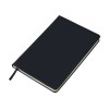 Бизнес-блокнот "С3" софт-тач с магнитом, твердая обложка, 96 листов, черный