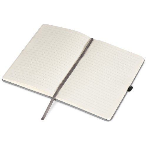 Блокнот "Pocket" 140*205 мм с карманом для телефона, серый