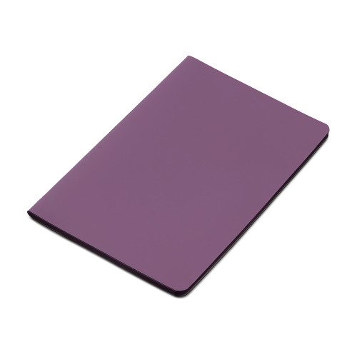 Блокнот "Audrey" А5 на сшивке в гибкой обложке софт-тач, фиолетовый