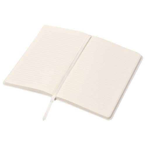 Блокнот «Notepeno» А5 с тонированными линованными страницами, белый