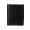 Блокнот кожаный А5 на кольцах, черный