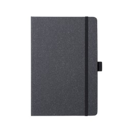 Блокнот А5 "Snow Hard" твердая обложка, 80 листов 70 гр/м2, черный