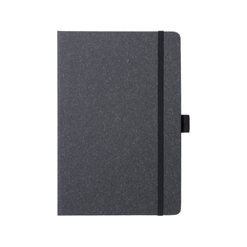 Блокнот А5 "Snow Hard" твердая обложка, 80 листов 70 гр/м2, черный