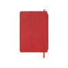 Блокнот «Notepeno» А5 с тонированными линованными страницами, красный