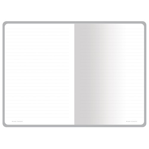 Тетрадь с каменной бумагой А5 "Carrara" 40 л., линейка, белый