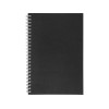 Блокнот на мягкой спирали А5 "Sahara", 60 листов 70 гр/м2, черный