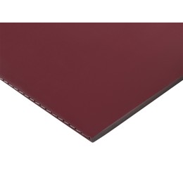 Бизнес-тетрадь А5 "Pragmatic Contrast", 40 листов в клетку, бордовый с темно-серым срезом