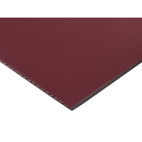 Бизнес-тетрадь А5 "Pragmatic Contrast", 40 листов в клетку, бордовый с темно-серым срезом