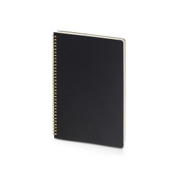 Бизнес тетрадь на гребне А4 "Pragmatic", 100 листов в клетку, черный