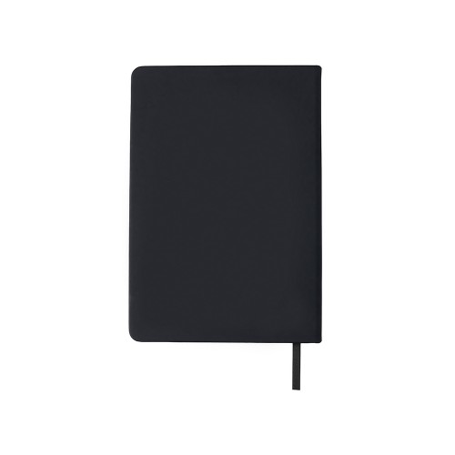 Бизнес-блокнот "С3" софт-тач с магнитом, твердая обложка, 96 листов, черный