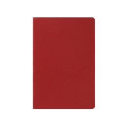 Блокнот "Wispy 2.0", гибкая обложка A5, 64 листа в линейку, красный