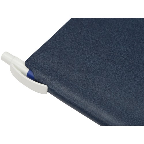 Блокнот «Notepeno» А5 с тонированными линованными страницами, темно-синий