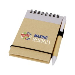 Блокнот А7 "Zuse" с ручкой шариковой, лиловый