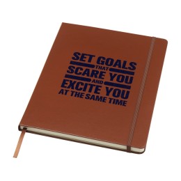 Классический деловой блокнот А4, коричневый