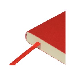 Скетчбук "Sketch & Art" в мягком переплете 145х145 мм, 100 л. бежевой бумаги 100 гр., красный